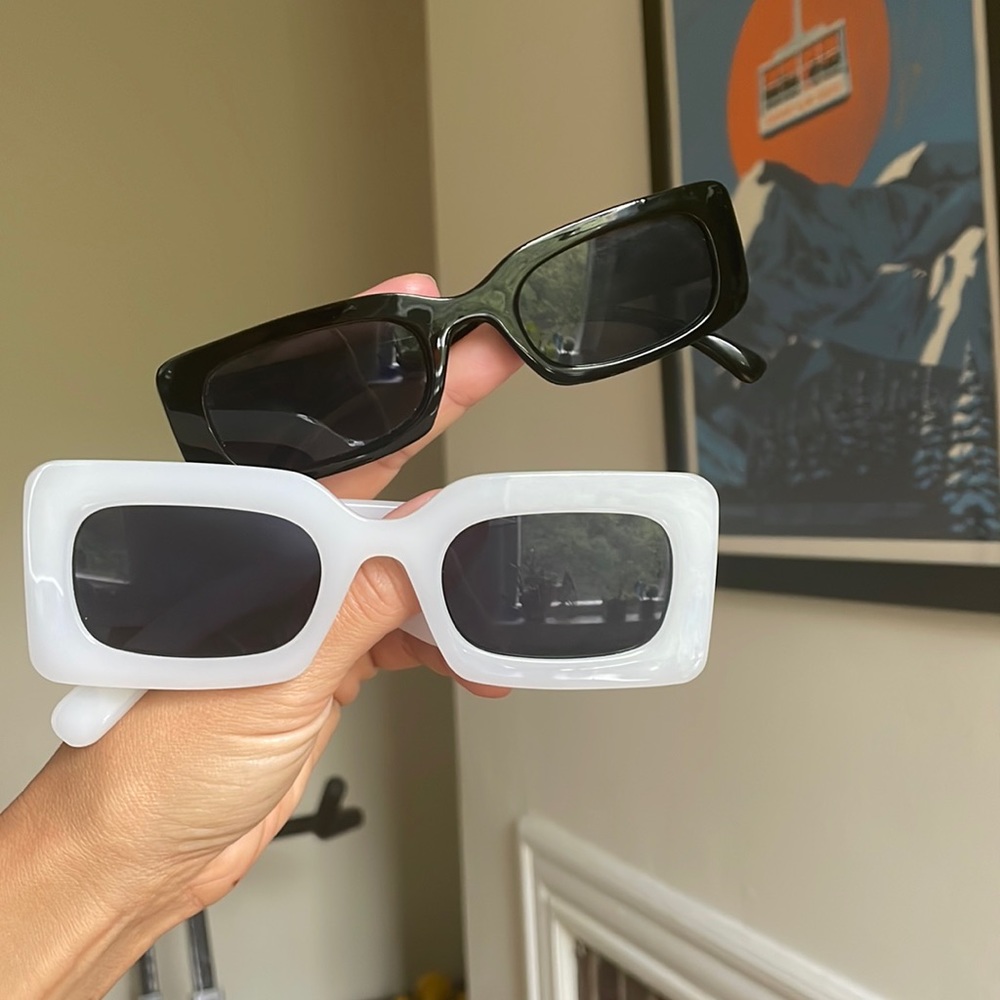 Pair of two sunglasses